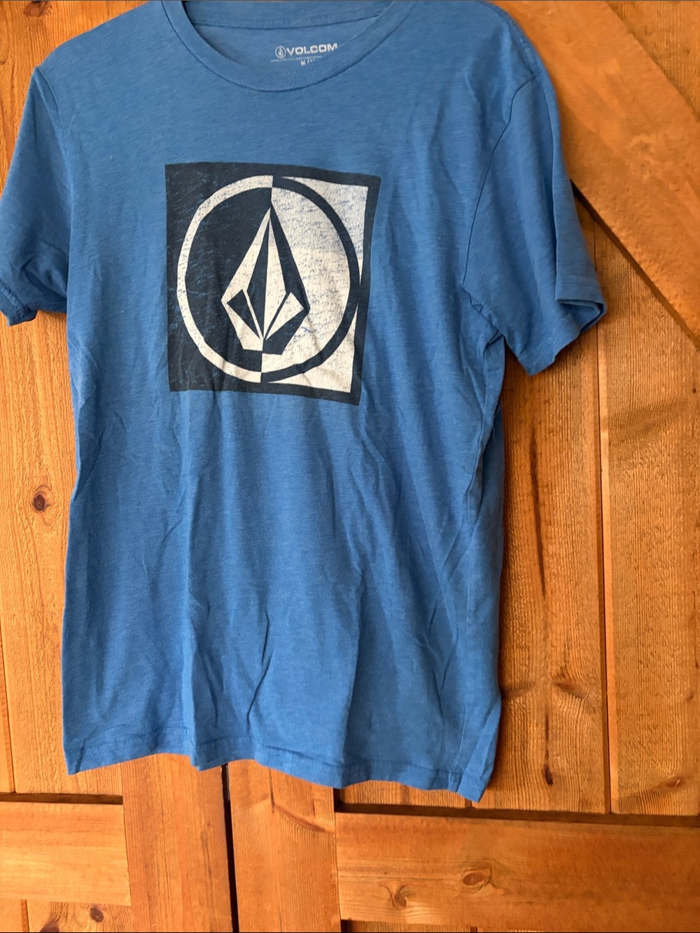 Volcom Blue Graphic Short Sleeve Tee